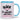 Glück ist eine freundin wie dich zu haben! – Tasse in Blau – Ansicht 01 #farbe_blau