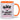 Glück ist eine freundin wie dich zu haben! – Tasse in Orange – Ansicht 01 #farbe_orange