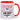 Glück ist eine freundin wie dich zu haben! – Tasse in Rot – Ansicht 01 #farbe_rot