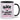 Glück ist eine freundin wie dich zu haben! – Tasse in Schwarz – Ansicht 01 #farbe_schwarz