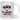 Glück ist eine freundin wie dich zu haben! – Tasse in Weiß – Ansicht 01 #farbe_weiss