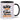 Glück ist eine oma wie dich zu haben! – Tasse in Schwarz – Ansicht 01 #farbe_schwarz