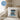 Glück ist, einen Opa wie dich zu haben! – Kissen 40 × 40 cm mit Rückseite in Blau – Wohnbeispiel #farbe_blau