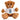 Glück ist, einen Papa wie dich zu haben – Kuscheltier Teddybär, Ansicht 01 #kuscheltier_teddyb-r