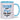 Glück ist einen papa wie dich zu haben! – Tasse in Blau – Ansicht 01 #farbe_blau