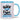 Glück ist einen papa wie dich zu haben! – Tasse in Blau – Ansicht 01 #farbe_blau