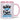 Glück ist einen papa wie dich zu haben! – Tasse in Rosa – Ansicht 01 #farbe_rosa