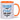 Glück ist einen onkel wie dich zu haben! – Tasse in Orange – Ansicht 01 #farbe_orange