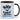 Glück ist einen onkel wie dich zu haben! – Tasse in Schwarz – Ansicht 01 #farbe_schwarz