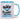 Glück ist einen bruder wie dich zu haben! – Tasse in Blau – Ansicht 01 #farbe_blau