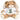 Glück ist, einen Sohn wie dich zu haben – Kuscheltier Hase, Ansicht 01 #kuscheltier_hase