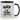 Glück ist einen Sohn wie dich zu haben! – Tasse in Schwarz – Ansicht 01 #farbe_schwarz