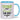 Glück ist einen Freund wie dich zu haben! – Tasse in Blau – Ansicht 01 #farbe_blau
