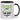 Glück ist einen Freund wie dich zu haben! – Tasse in Schwarz – Ansicht 01 #farbe_schwarz