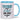 Glück ist einen Enkel wie dich zu haben! – Tasse in Blau – Ansicht 01 #farbe_blau