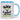 Glück ist einen Enkel wie dich zu haben! – Tasse in Blau – Ansicht 01 #farbe_blau