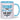 Glück ist einen Bonus Papa wie dich zu haben! – Tasse in Blau – Ansicht 01 #farbe_blau