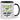 Glück ist einen Kollegen wie dich zu haben! – Tasse in Schwarz – Ansicht 01 #farbe_schwarz