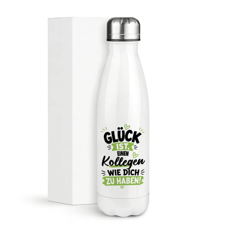 Glück ist einen Kollegen wie dich zu haben! – Thermosflasche 500 ml