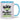 Glück ist einen Nachbarn wie dich zu haben! – Tasse in Blau – Ansicht 01 #farbe_blau