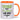 Glück ist einen Nachbarn wie dich zu haben! – Tasse in Orange – Ansicht 01 #farbe_orange