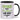 Glück ist einen Nachbarn wie dich zu haben! – Tasse in Schwarz – Ansicht 01 #farbe_schwarz