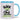 Glück ist einen Chef wie sie zu haben! – Tasse in Blau – Ansicht 01 #farbe_blau