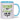 Glück ist einen Lehrer wie sie zu haben! – Tasse in Blau – Ansicht 01 #farbe_blau
