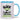 Glück ist einen Lehrer wie sie zu haben! – Tasse in Blau – Ansicht 01 #farbe_blau