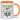 Glück ist einen Lehrer wie sie zu haben! – Tasse in Orange – Ansicht 01 #farbe_orange