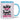 Glück ist eine tante wie dich zu haben! – Tasse in Blau – Ansicht 01 #farbe_blau