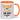 Glück ist eine tante wie dich zu haben! – Tasse in Orange – Ansicht 01 #farbe_orange