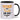 Glück ist eine tante wie dich zu haben! – Tasse in Schwarz – Ansicht 01 #farbe_schwarz