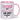 Glück ist eine Schwester wie dich zu haben! – Tasse in Rosa – Ansicht 01 #farbe_rosa