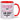 Glück ist eine Schwester wie dich zu haben! – Tasse in Rot – Ansicht 01 #farbe_rot