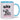 Glück ist eine Bonus Mama wie dich zu haben! – Tasse in Blau – Ansicht 01 #farbe_blau