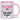 Glück ist eine Bonus Mama wie dich zu haben! – Tasse in Rosa – Ansicht 01 #farbe_rosa