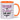 Glück ist eine Tochter wie dich zu haben! – Tasse in Orange – Ansicht 01 #farbe_orange