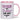 Glück ist eine Tochter wie dich zu haben! – Tasse in Rosa – Ansicht 01 #farbe_rosa