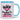 Glück ist eine Partnerin wie dich zu haben! – Tasse in Blau – Ansicht 01 #farbe_blau