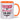 Glück ist eine Partnerin wie dich zu haben! – Tasse in Orange – Ansicht 01 #farbe_orange
