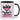 Glück ist eine Partnerin wie dich zu haben! – Tasse in Schwarz – Ansicht 01 #farbe_schwarz