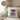 Glück ist, eine Partnerin wie dich zu haben! – Kissen 40 × 40 cm mit Rückseite in Mokka – Wohnbeispiel #farbe_mokka