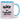 Glück ist eine Enkelin wie dich zu haben! – Tasse in Blau – Ansicht 01 #farbe_blau