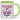 Glück ist eine Enkelin wie dich zu haben! – Tasse in Grün – Ansicht 01 #farbe_gruen