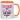 Glück ist eine Enkelin wie dich zu haben! – Tasse in Orange – Ansicht 01 #farbe_orange