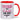 Glück ist eine Enkelin wie dich zu haben! – Tasse in Rot – Ansicht 01 #farbe_rot