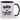 Glück ist eine Enkelin wie dich zu haben! – Tasse in Schwarz – Ansicht 01 #farbe_schwarz