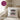 Glück ist, eine Enkelin wie dich zu haben! – Kissen 40 × 40 cm mit Rückseite in Violett – Wohnbeispiel #farbe_violett