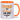 Glück ist eine Kollegin wie dich zu haben! – Tasse in Orange – Ansicht 01 #farbe_orange